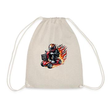 Race mobility scooter - Drawstring Bag - nature - Front
