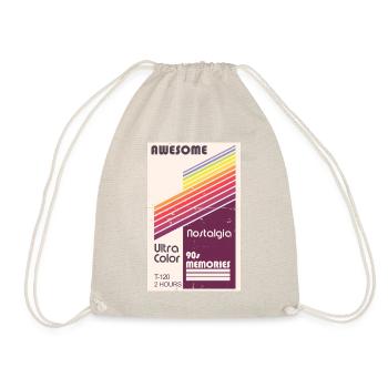Retour aux années 90 Thèmes Fête des années 90 - Sac de sport léger - nature - Devant
