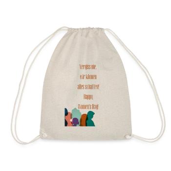 Women's Power - Drawstring Bag - nature - Front
