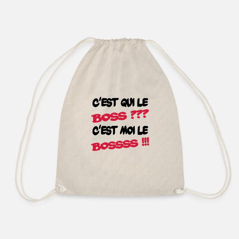 C'est qui le boss ? - Sac de sport léger - nature
