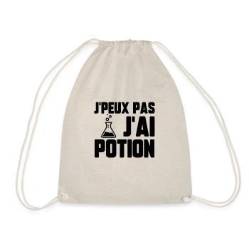 J’peux pas j’ai potion - Sac de sport léger - nature - Devant