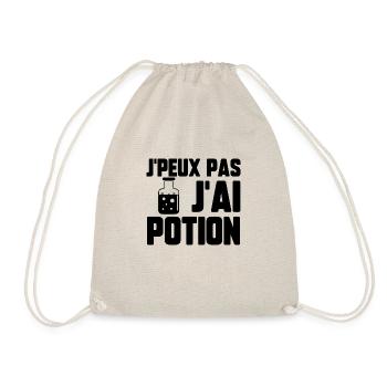 J’peux pas j’ai potion - Sac de sport léger - nature - Devant