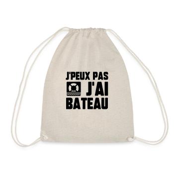 J’peux pas j’ai bateau - Sac de sport léger - nature - Devant