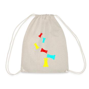 Tour de pièces d’échecs - Sac de sport léger - nature - Devant