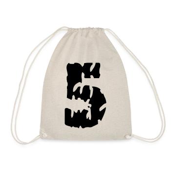Maillot 5 numéros - Sac de sport léger - nature - Devant