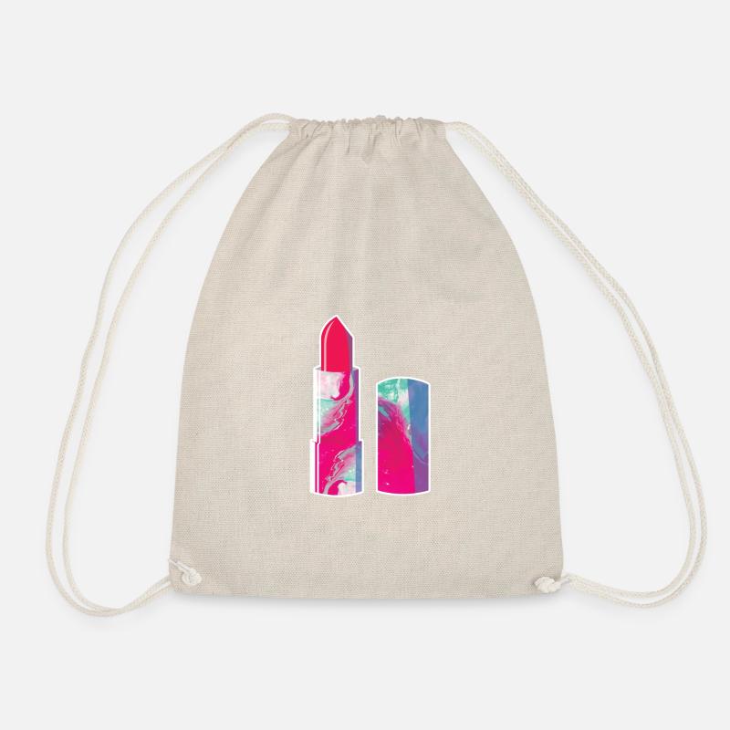 lipstick - Drawstring Bag - nature