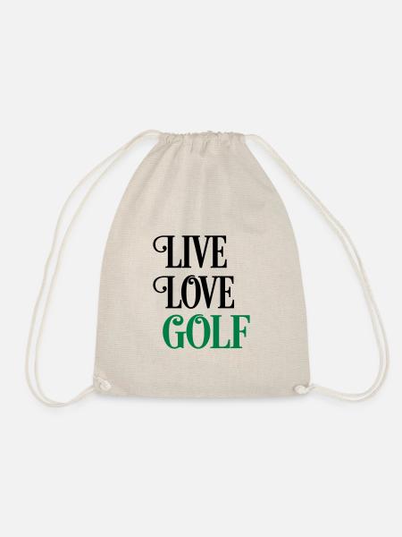 Golf - Turnbeutel - Natur