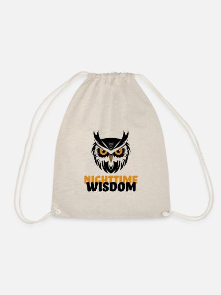 Nighttime Wisdom - Turnbeutel - Natur