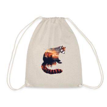 Panda roux Chat Ours Panda roux - Sac de sport léger - nature - Devant