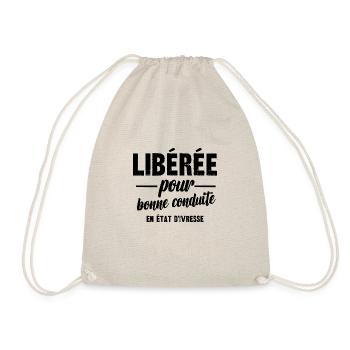 libérée pour bonne conduite en état d'ivresse - Sac de sport léger - nature - Devant