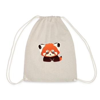 Red Panda (Catbear) - Drawstring Bag - nature - Front