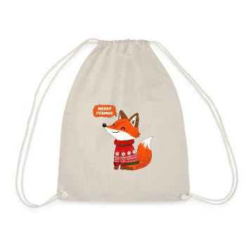 Fuchs und winter - Turnbeutel - Natur - Vorne