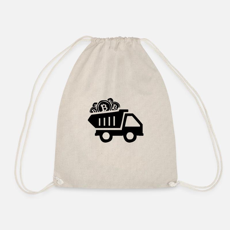 Bitcoin interest - Drawstring Bag - nature