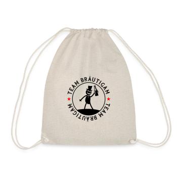 Wedding Groom Team - Drawstring Bag - nature - Front