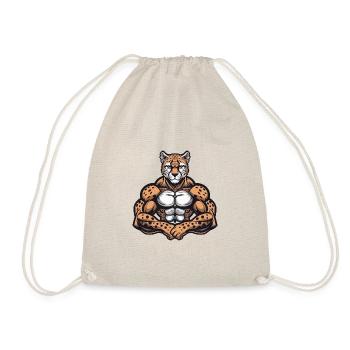 Musculation des muscles guépard - Sac de sport léger - nature - Devant