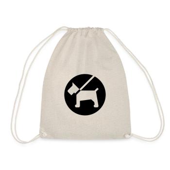 Dog - Drawstring Bag - nature - Front