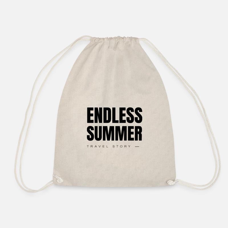 Endless summer! - Drawstring Bag - nature