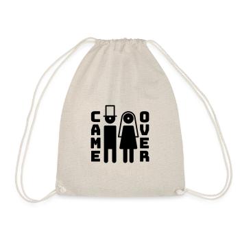 Came over, wedding party - Drawstring Bag - nature - Front