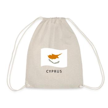 Cyprus flag - Drawstring Bag - nature - Front