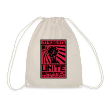 Introverts Unite! (Séparément dans votre propre maison) - Sac de sport léger - nature - Devant