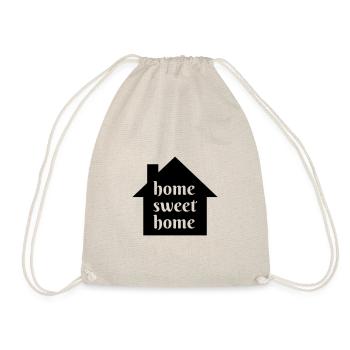 Home Sweet Home - Turnbeutel - Natur - Vorne