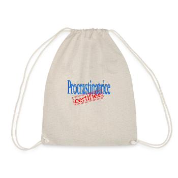 Procrastinatrice certifiée - Sac de sport léger - nature - Devant