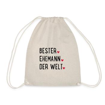 Best Husband in the World - Drawstring Bag - nature - Front