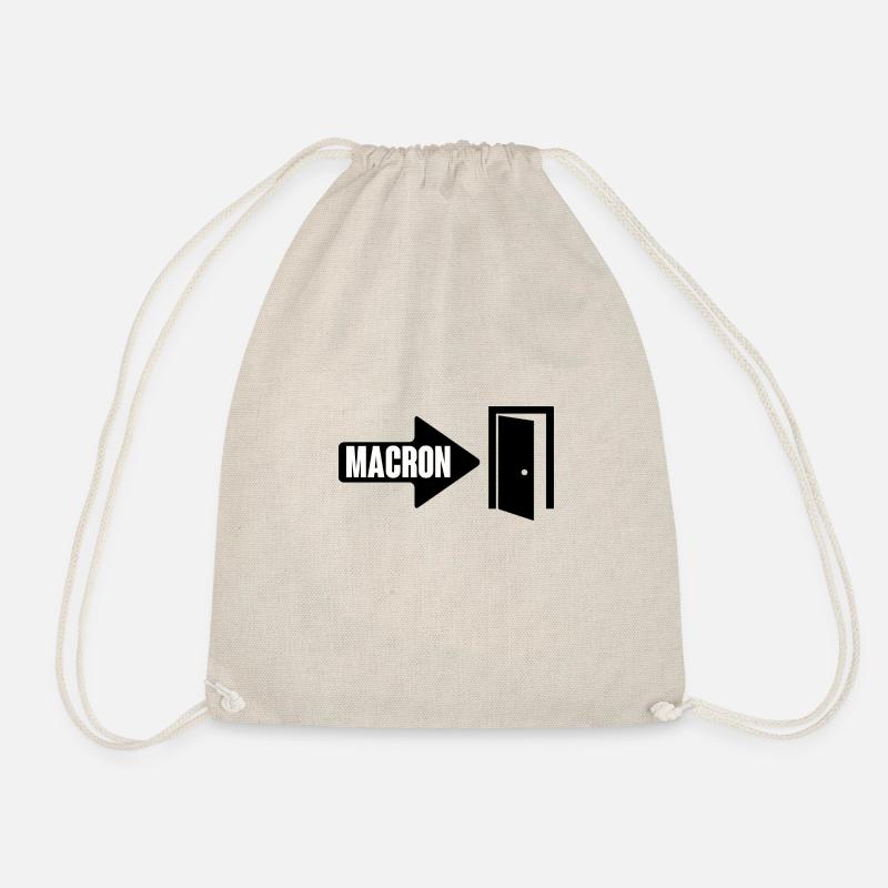 Macron la porte - Sac de sport léger - nature