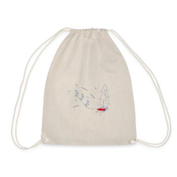 Merry Christmas - Drawstring Bag - nature - Front