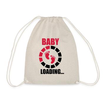 Baby loading - Turnbeutel - Natur - Vorne