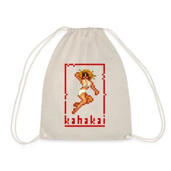 Plage de Pixel Pinup - Sac de sport léger - nature - Devant