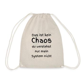 Das ist kein Chaos - Turnbeutel - Natur - Vorne