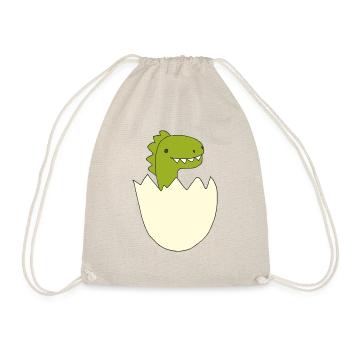 Dino Bébé - Sac de sport léger - nature - Devant