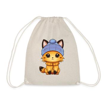 Fuchs Comic - Turnbeutel - Natur - Vorne