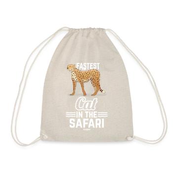 Chat le plus rapide du safari - Sac de sport léger - nature - Devant