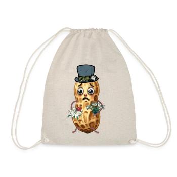 Peanuts Peanut Spring Switzerland Tyrol Nut - Drawstring Bag - nature - Front