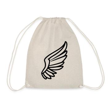 Ailes d'ange - Sac de sport léger - nature - Devant