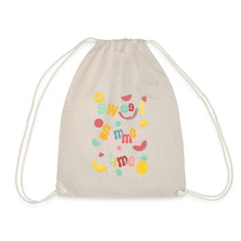 Sweet summertime. - Drawstring Bag - nature - Front