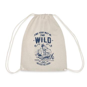 wilderness - Drawstring Bag - nature - Front