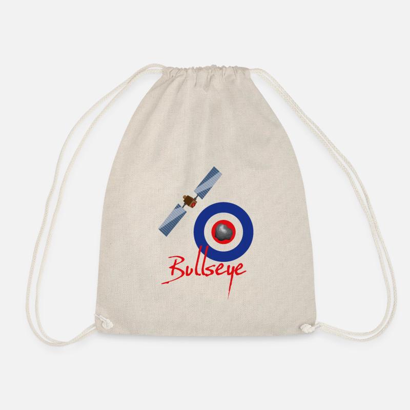 Bullseye - Drawstring Bag - nature