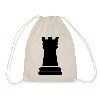 Tour de pièces d’échecs - Sac de sport léger - nature - Devant