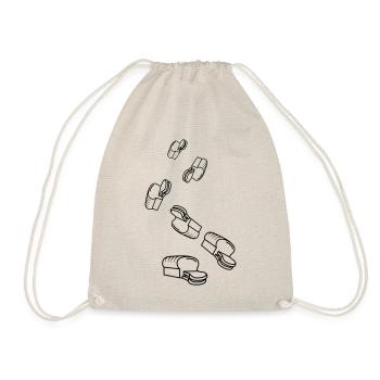 Bread icon symbol - Drawstring Bag - nature - Front