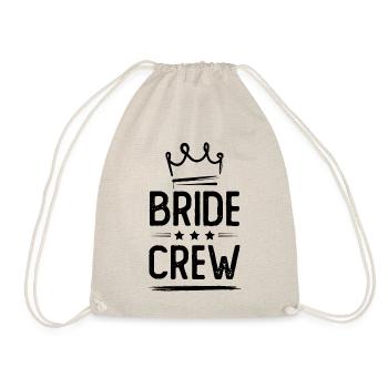 Bride Crew - Drawstring Bag - nature - Front