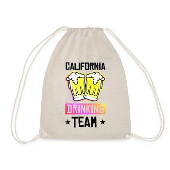 California Drinking Team - Drawstring Bag - nature - Front
