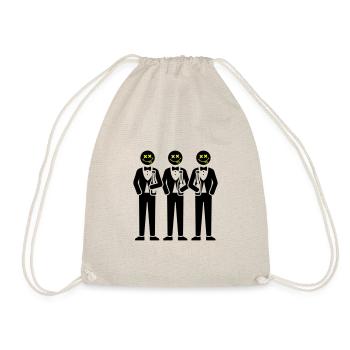 Enterrement de vie de garçon Crew Enterrement de vie de garçon - Sac de sport léger - nature - Devant