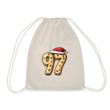 97 Number Christmas - Drawstring Bag - nature - Front