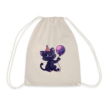 Panther Birthday Baby - Drawstring Bag - nature - Front