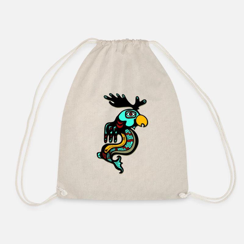 Tribal - Drawstring Bag - nature