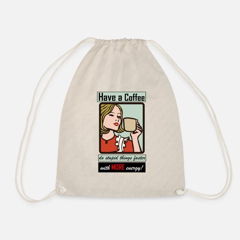 Prenez un café - Sac de sport léger - nature