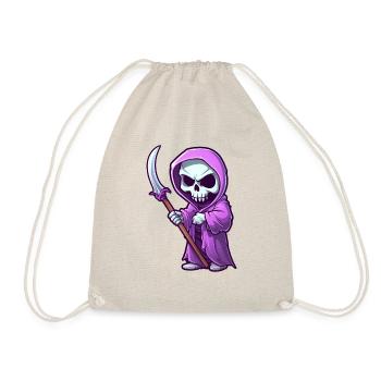 Autocollant Graffiti Grim Reaper - Sac de sport léger - nature - Devant